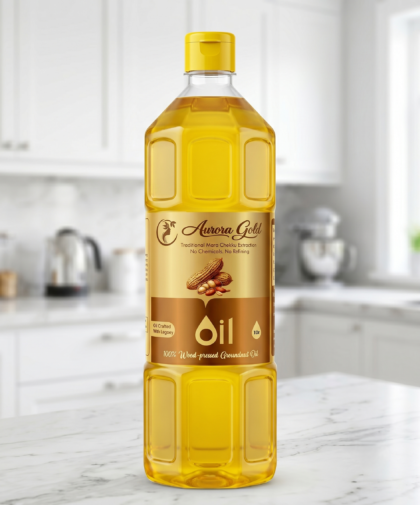 Wood Pressed Groundnut Oil