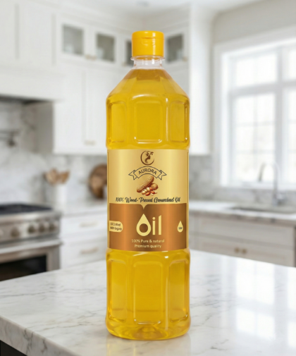 Wood Pressed Groundnut Oil