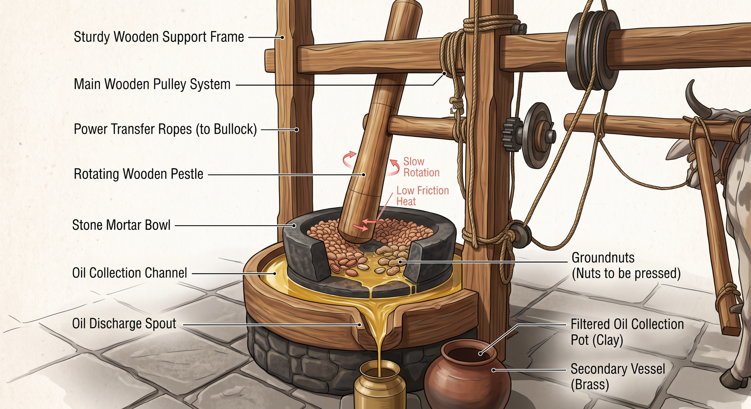 Cooking oil being heated in a pan on a kitchen stove
